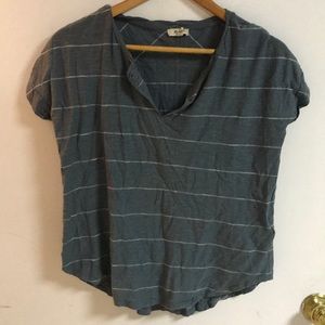 Made well split neck tee